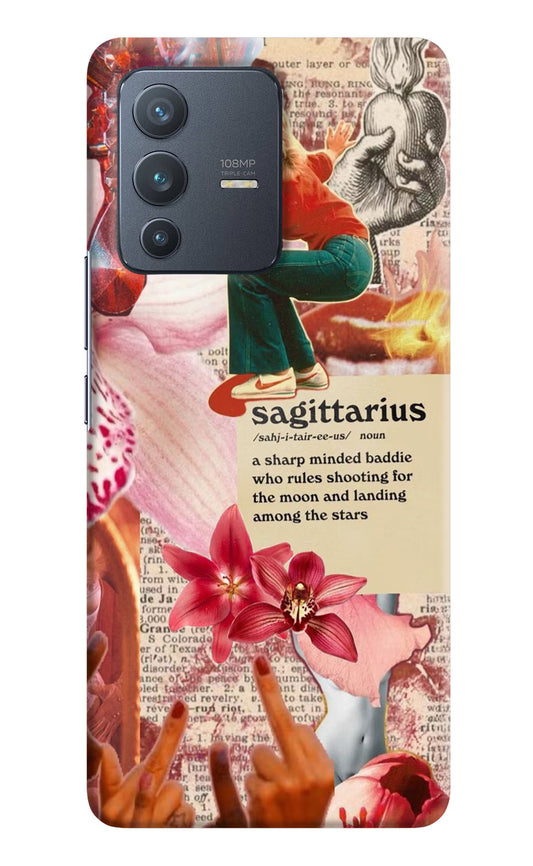 Sagittarius Zodiac Vivo V23 Pro 5G Hard Case Back Cover by Casekaro