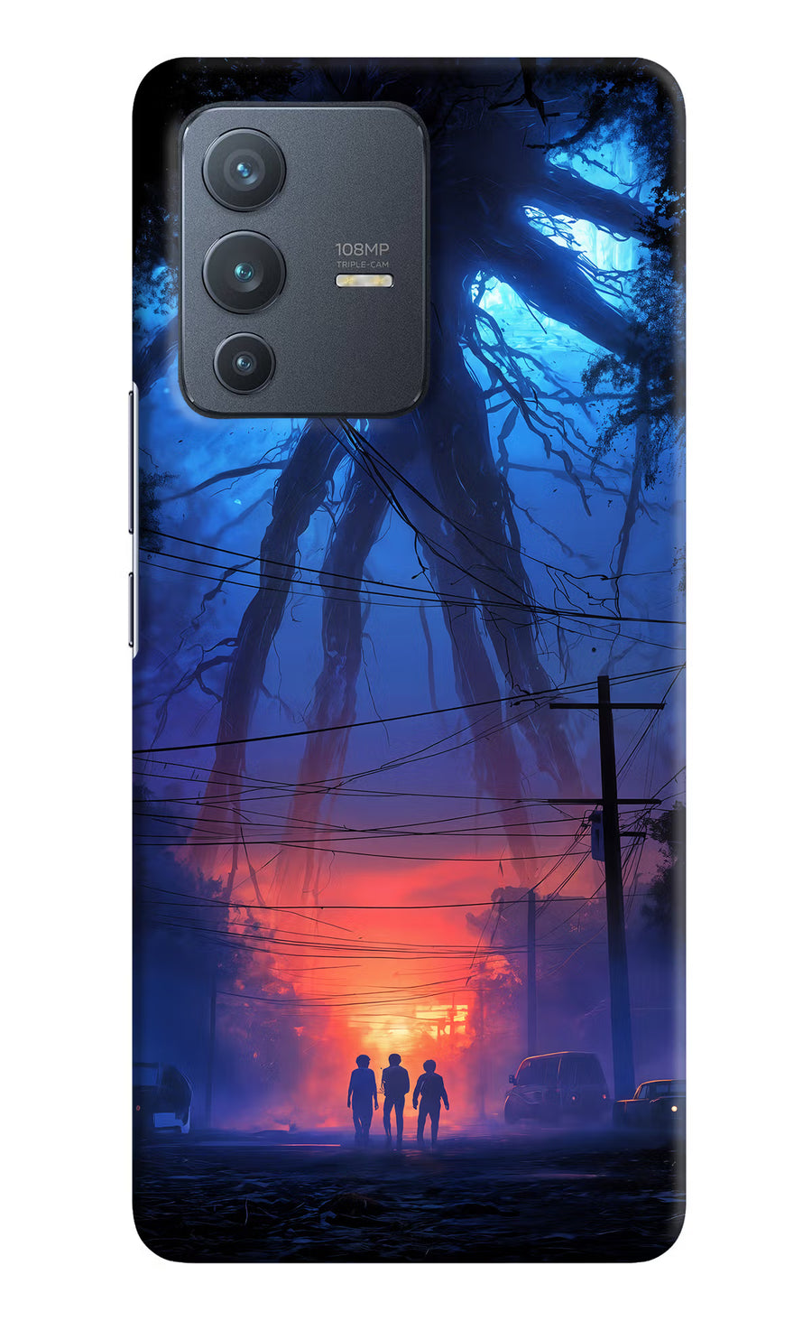 Ordinary Things Shadow Vivo V23 Pro 5G Back Cover, Hard case