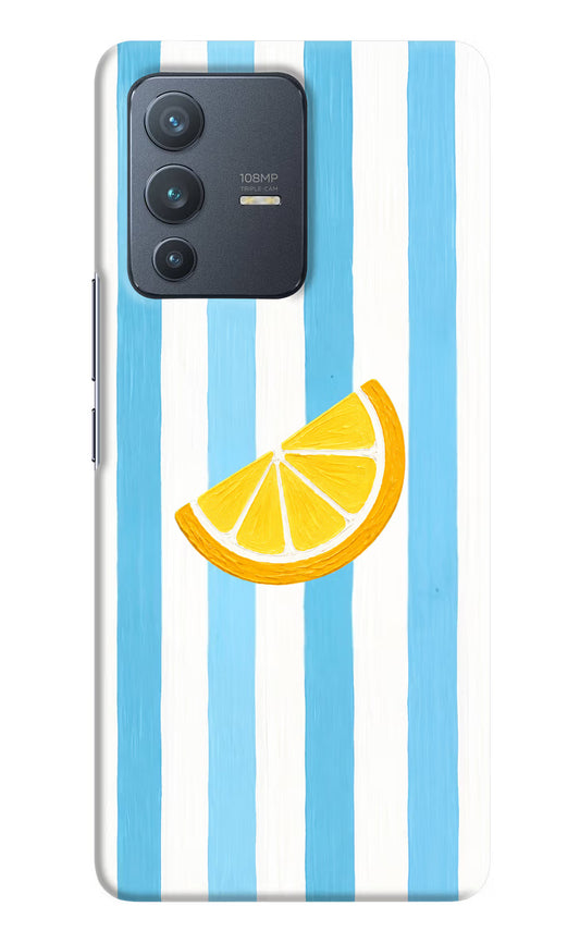 Summer Lemon Vivo V23 Pro 5G Hard Case Back Cover by Casekaro