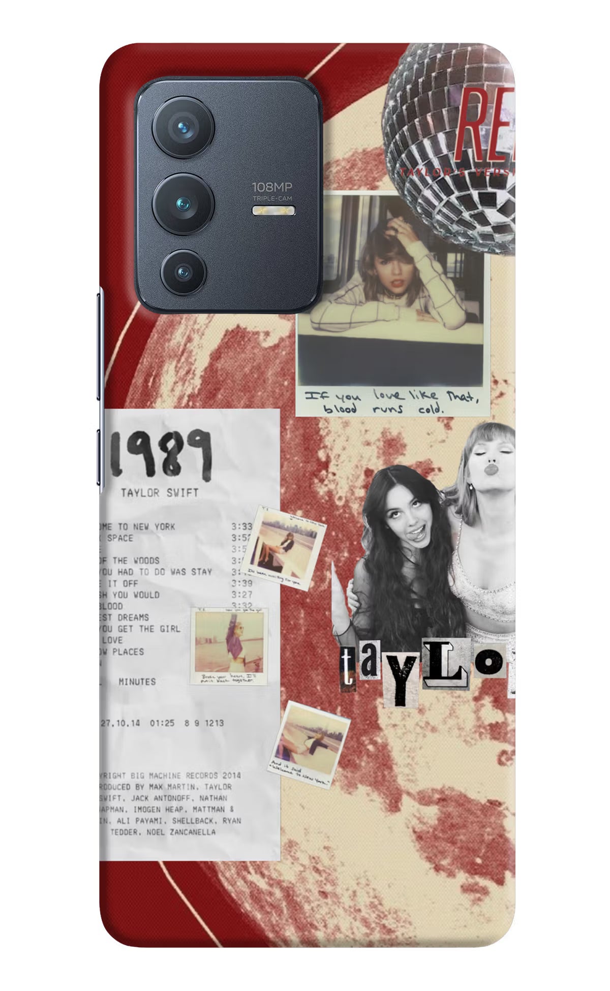 Taylor Swift Vivo V23 Pro 5G Back Cover