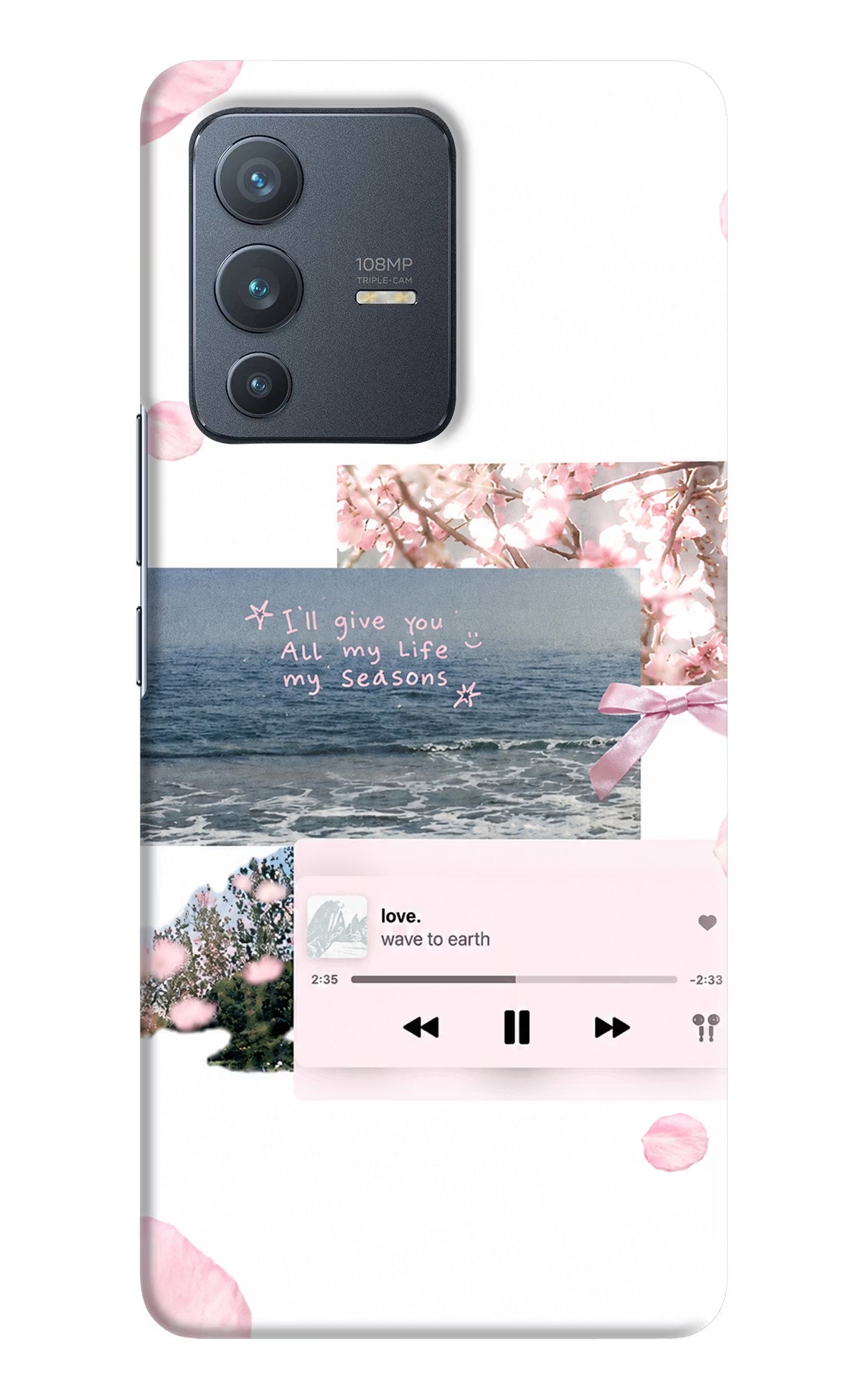 Wave to earth Vivo V23 Pro 5G Back Cover