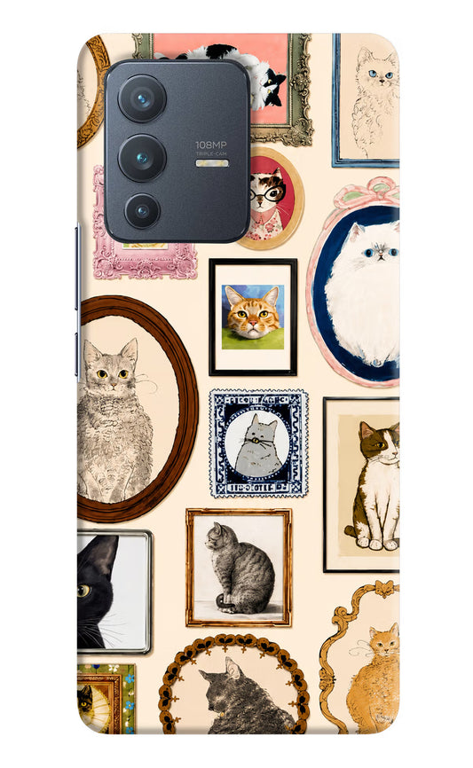 Mirror Cats Vivo V23 Pro 5G Hard Case Back Cover by Casekaro
