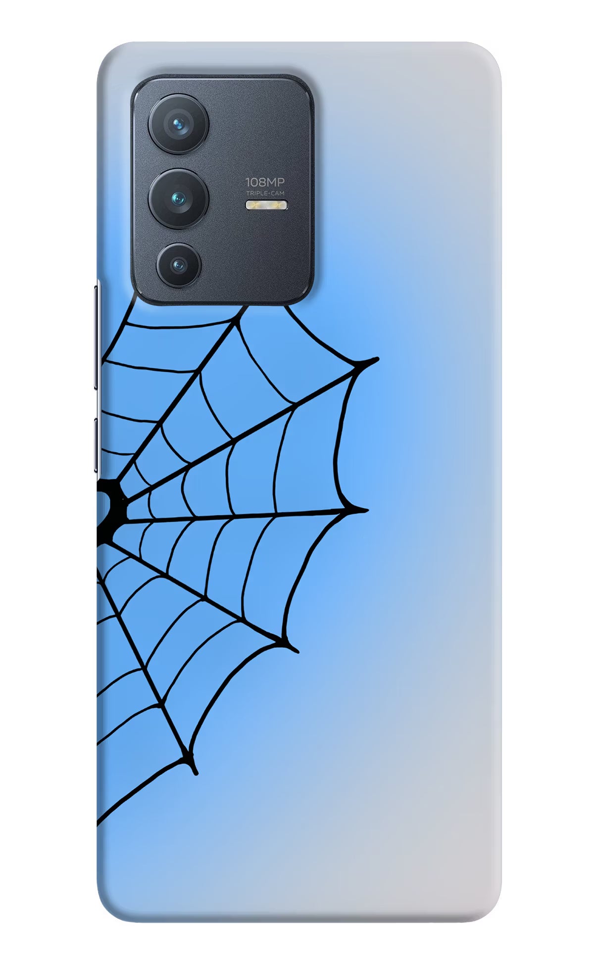 Blue Web Vivo V23 Pro 5G Back Cover