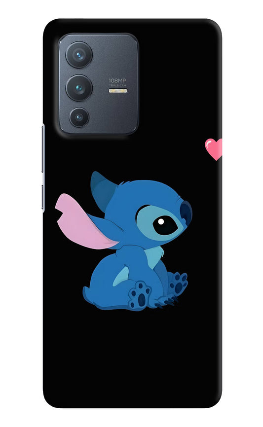 Stitch Crush Vivo V23 Pro 5G Hard Case Back Cover by Casekaro