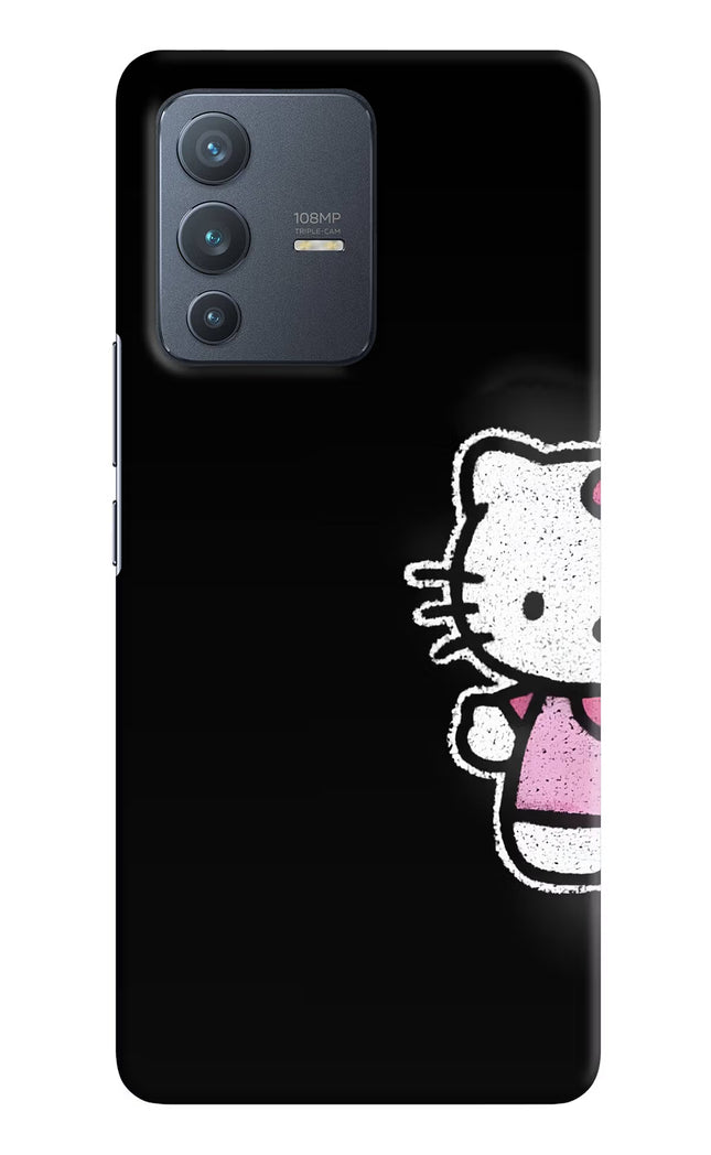 Kitty Charm Vivo V23 Pro 5G Hard Case Back Cover by Casekaro