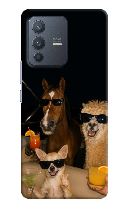 Party Squad Vivo V23 Pro 5G Hard Case Back Cover by Casekaro