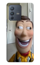 Side Eye Woody Vivo V23 Pro 5G Hard Case Back Cover by Casekaro