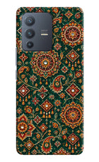 Green Pataka Vivo V23 Pro 5G Hard Case Back Cover by Casekaro