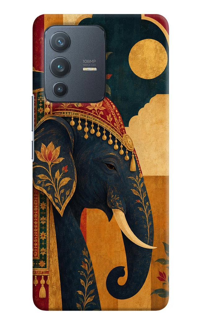Royal Elephant Vivo V23 Pro 5G Hard Case Back Cover by Casekaro