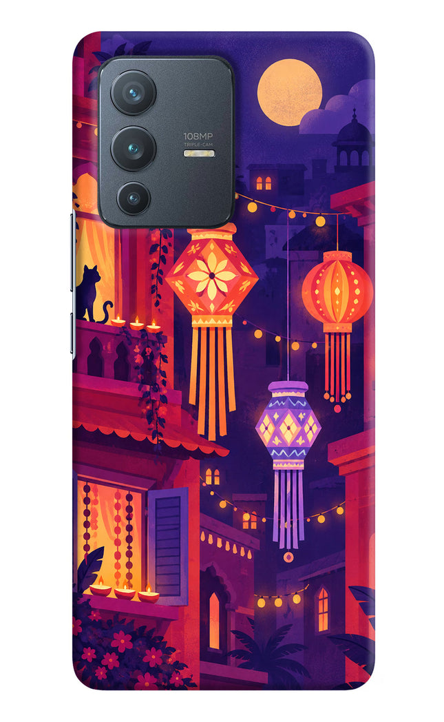 Lantern Lane Vivo V23 Pro 5G Hard Case Back Cover by Casekaro