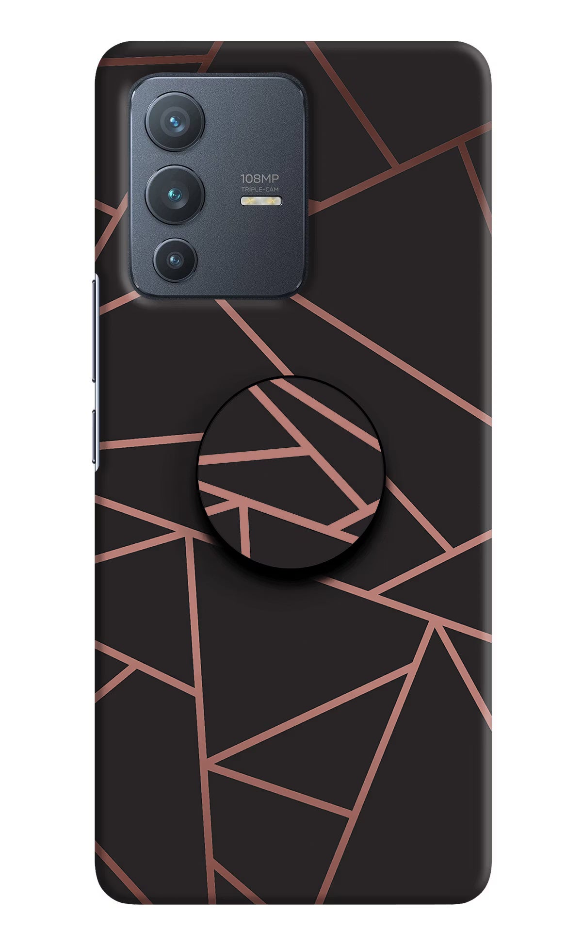 Geometric Pattern Vivo V23 Pro 5G Pop Case by Casekaro