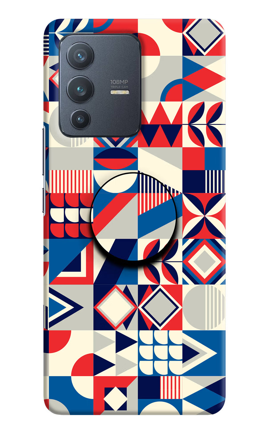 Colorful Pattern Vivo V23 Pro 5G Pop Case, Hard case