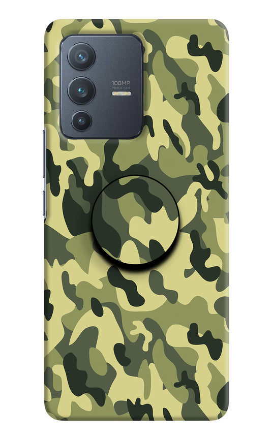 Camouflage Vivo V23 Pro 5G Pop Case by Casekaro