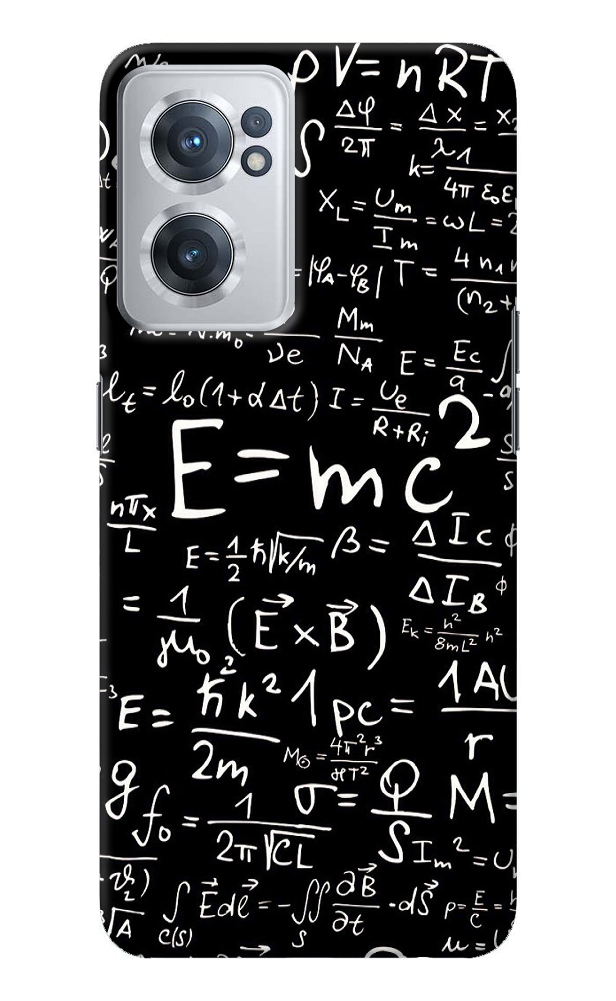 Physics Albert Einstein Formula OnePlus Nord CE 2 5G Back Cover