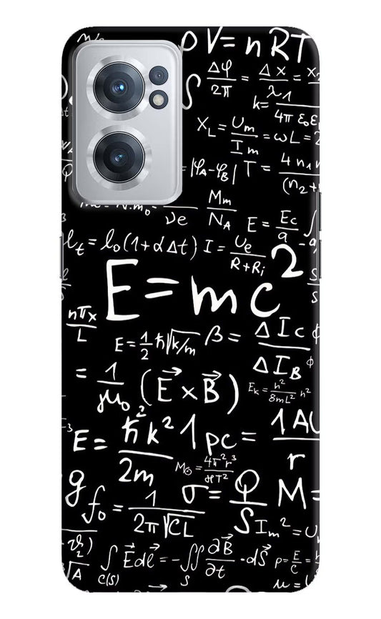 Physics Formula OnePlus Nord CE 2 5G Hard Case Back Cover by Casekaro