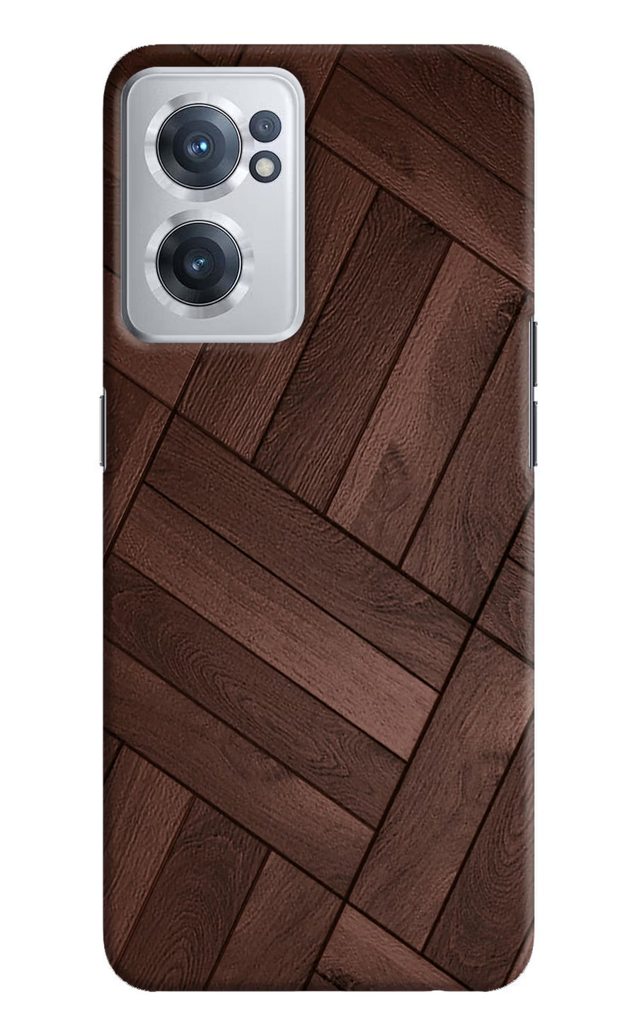 Wooden Texture Design OnePlus Nord CE 2 5G Back Cover, Hard case