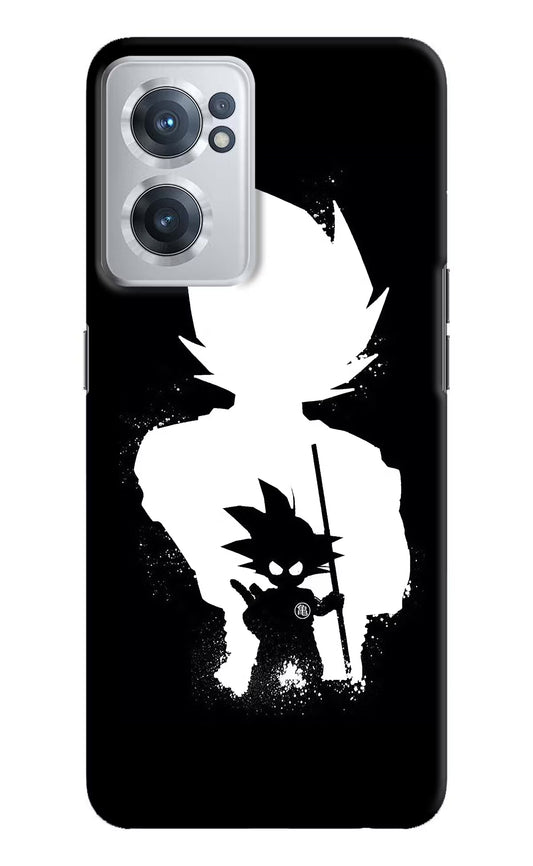 Goku Shadow OnePlus Nord CE 2 5G Hard Case Back Cover by Casekaro