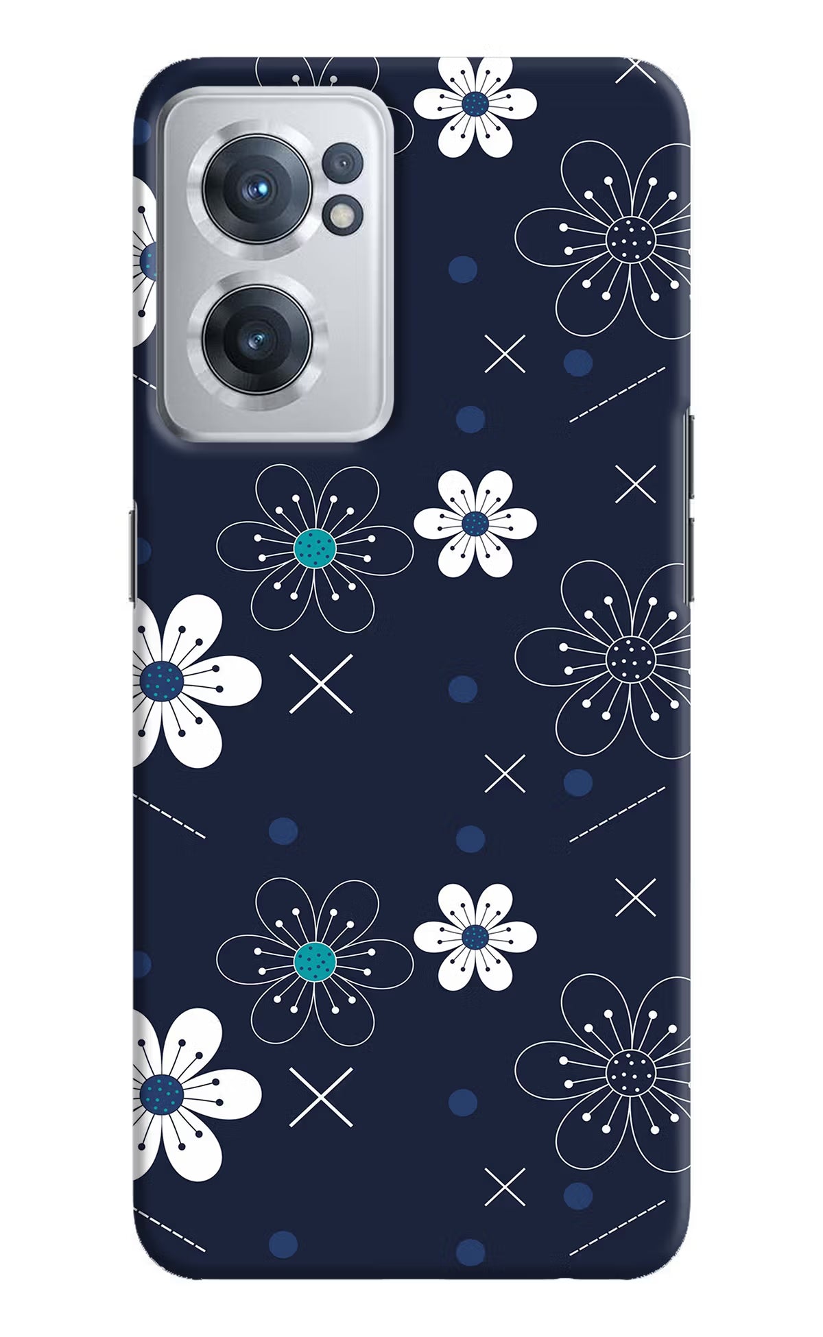 Flowers OnePlus Nord CE 2 5G Hard Case Back Cover by Casekaro