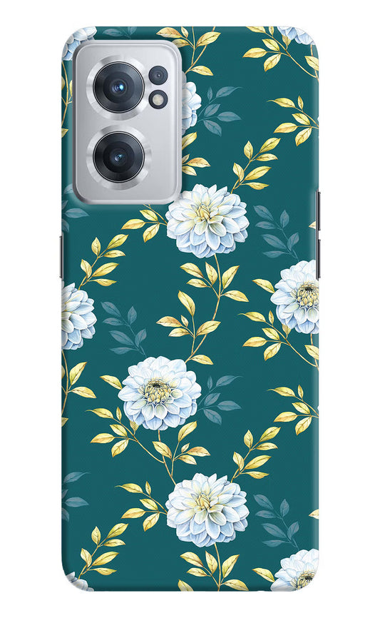 Flowers OnePlus Nord CE 2 5G Hard Case Back Cover by Casekaro