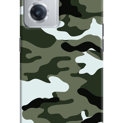 Camouflage OnePlus Nord CE 2 5G Hard Case Back Cover by Casekaro