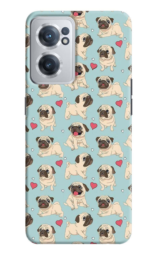 Pug Dog OnePlus Nord CE 2 5G Hard Case Back Cover by Casekaro