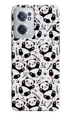 Cute Panda OnePlus Nord CE 2 5G Hard Case Back Cover by Casekaro