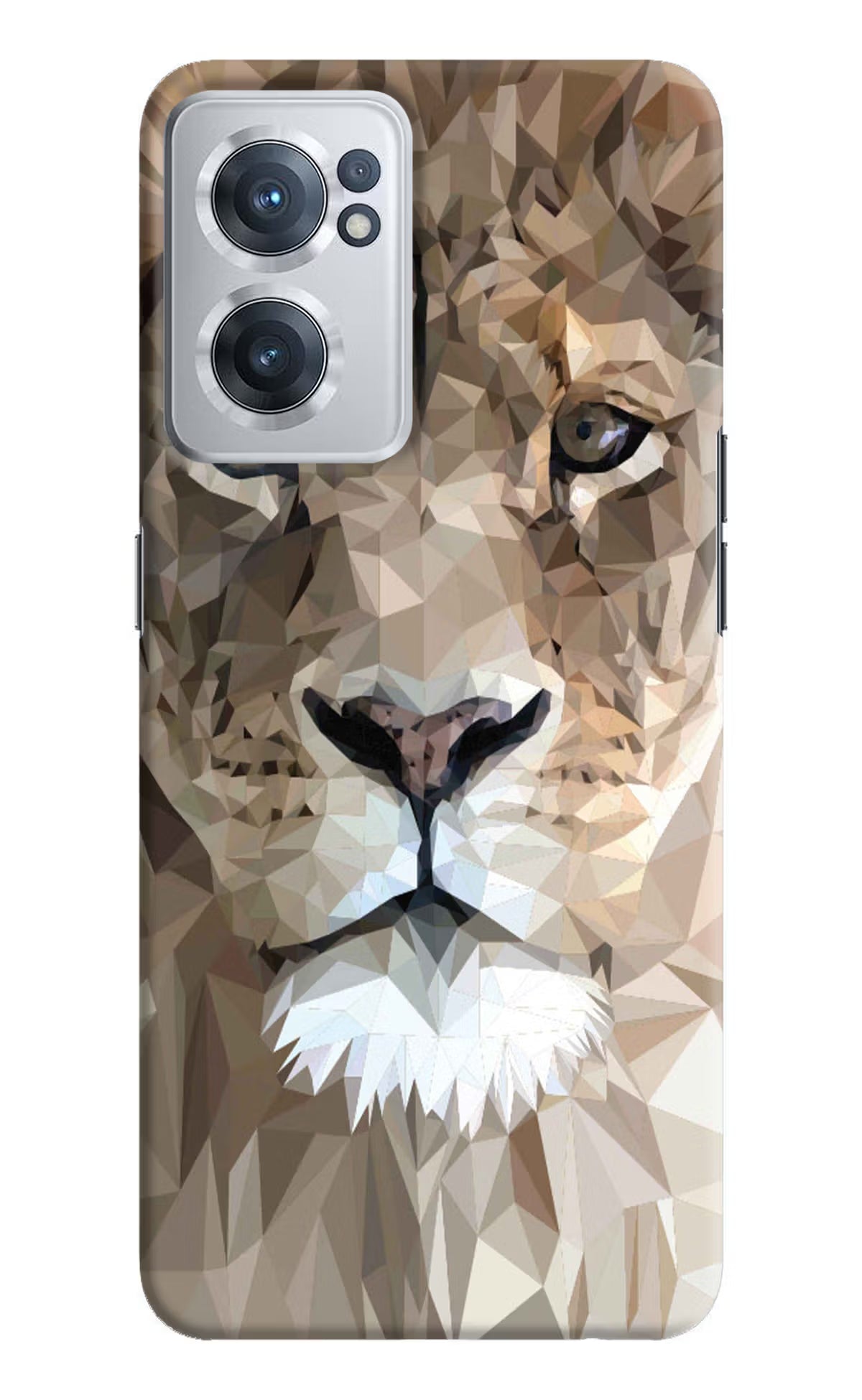 Lion Art OnePlus Nord CE 2 5G Hard Case Back Cover by Casekaro