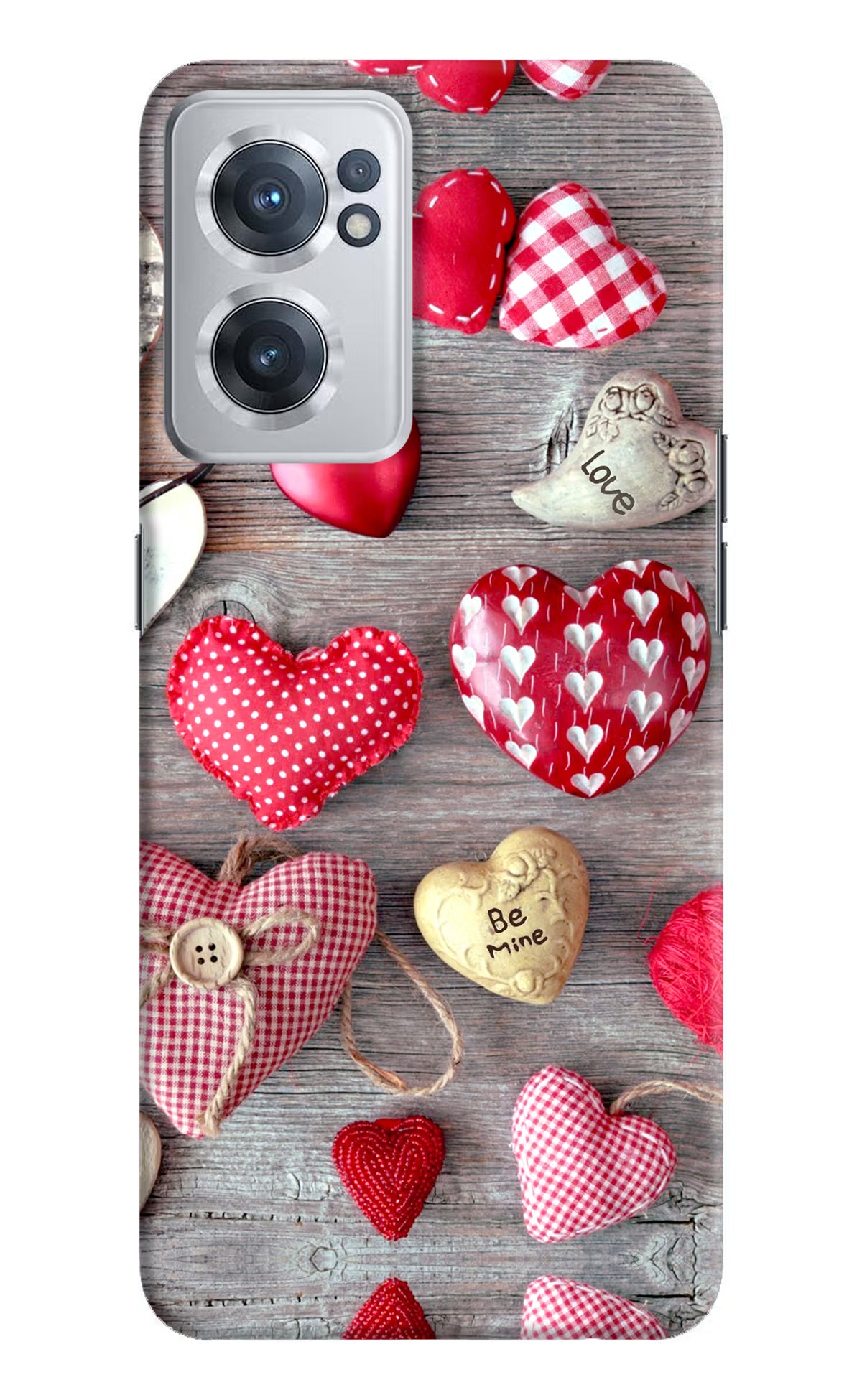 Love Wallpaper OnePlus Nord CE 2 5G Hard Case Back Cover by Casekaro
