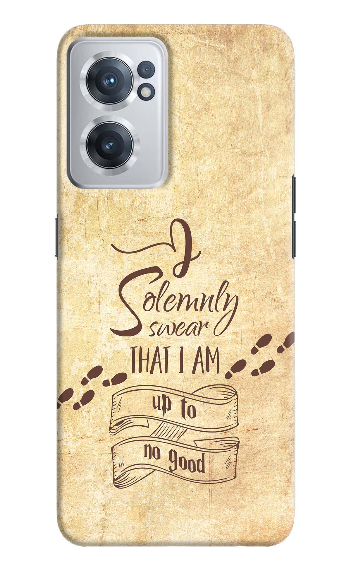 I Solemnly swear that i up to no good OnePlus Nord CE 2 5G Hard Case Back Cover by Casekaro