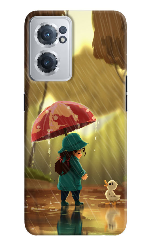 Rainy Day OnePlus Nord CE 2 5G Hard Case Back Cover by Casekaro