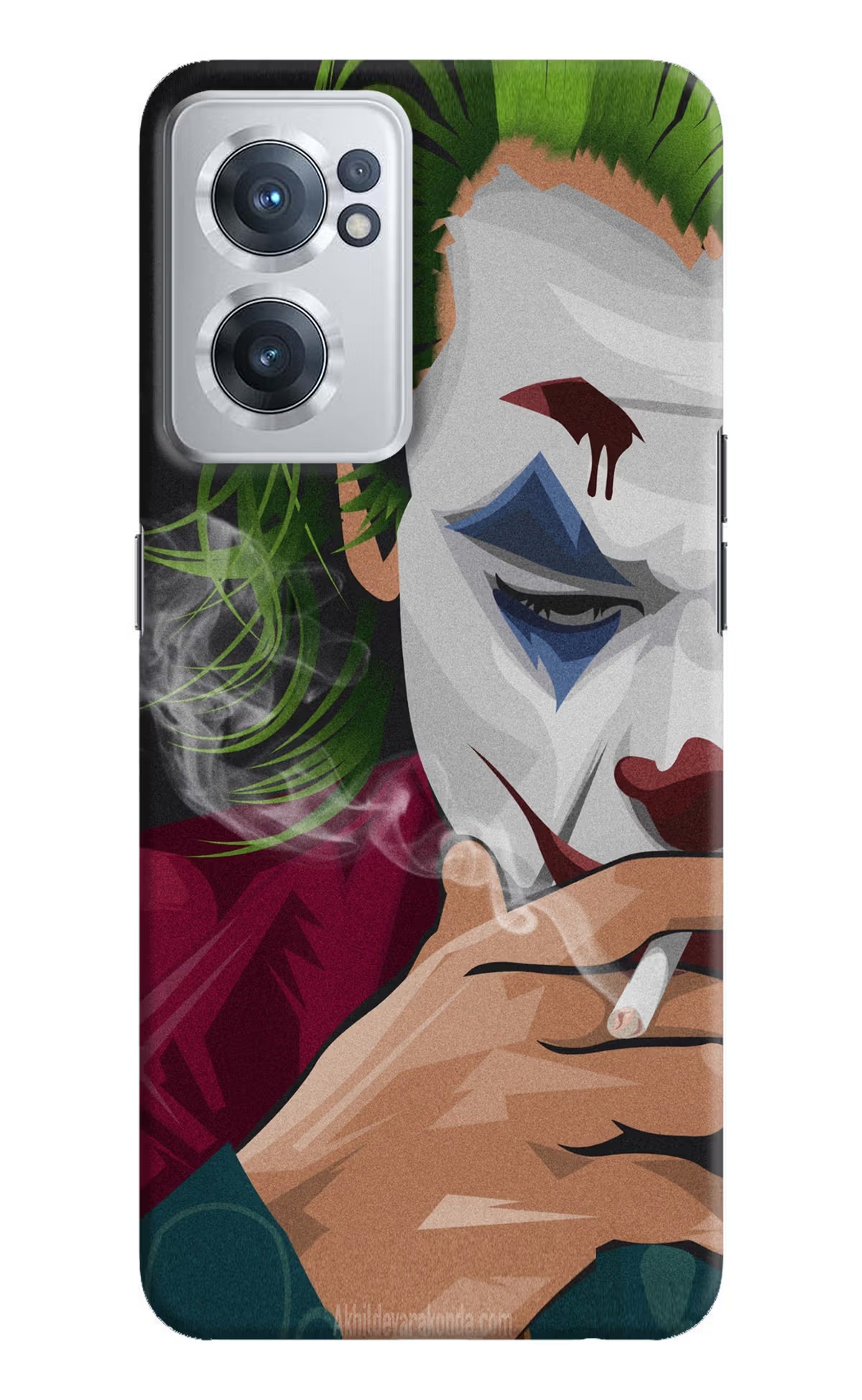 Joker Smoking OnePlus Nord CE 2 5G Hard Case Back Cover by Casekaro