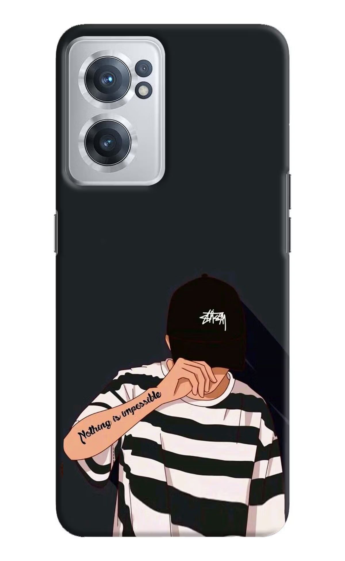 Aesthetic Boy OnePlus Nord CE 2 5G Hard Case Back Cover by Casekaro