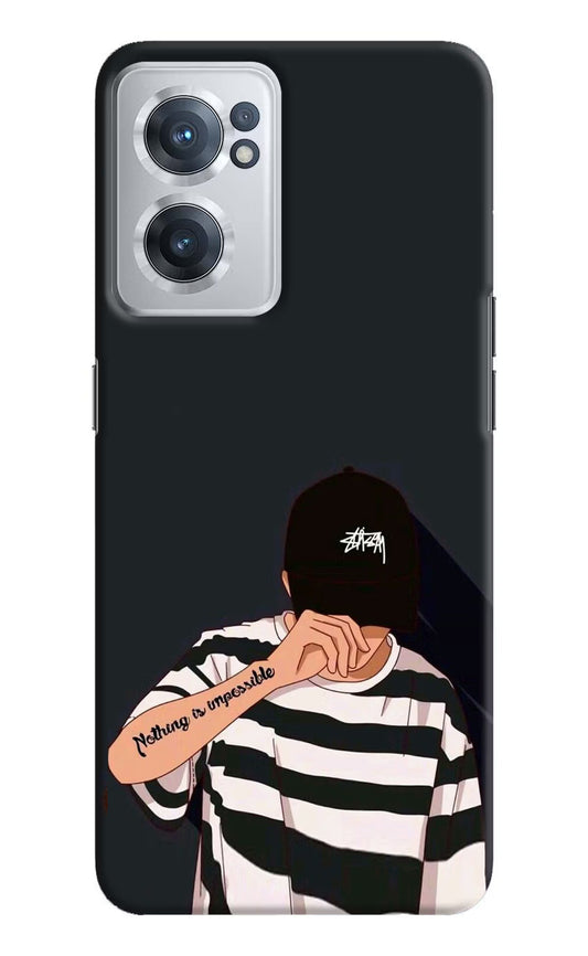 Aesthetic Boy OnePlus Nord CE 2 5G Hard Case Back Cover by Casekaro