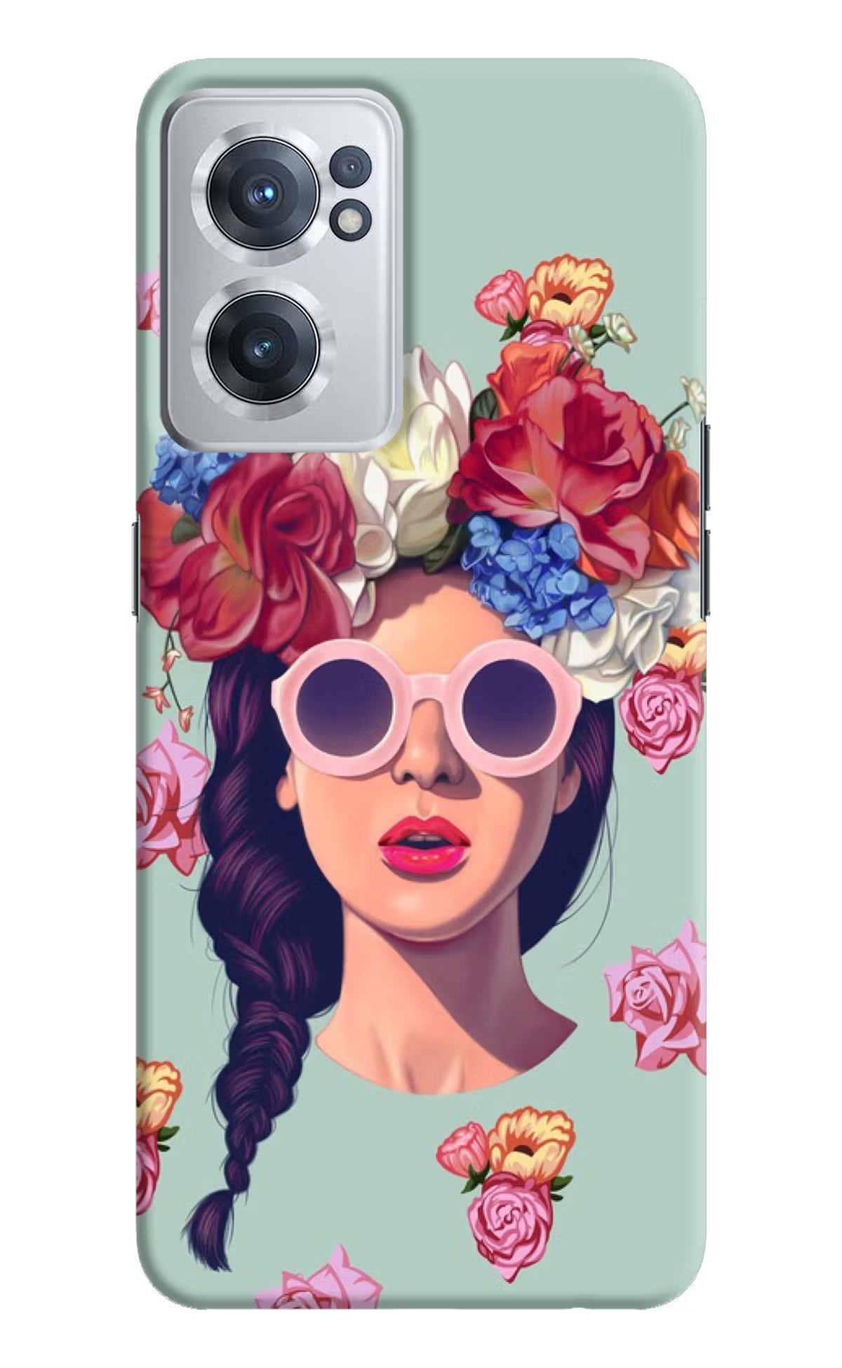 Pretty Girl OnePlus Nord CE 2 5G Hard Case Back Cover by Casekaro