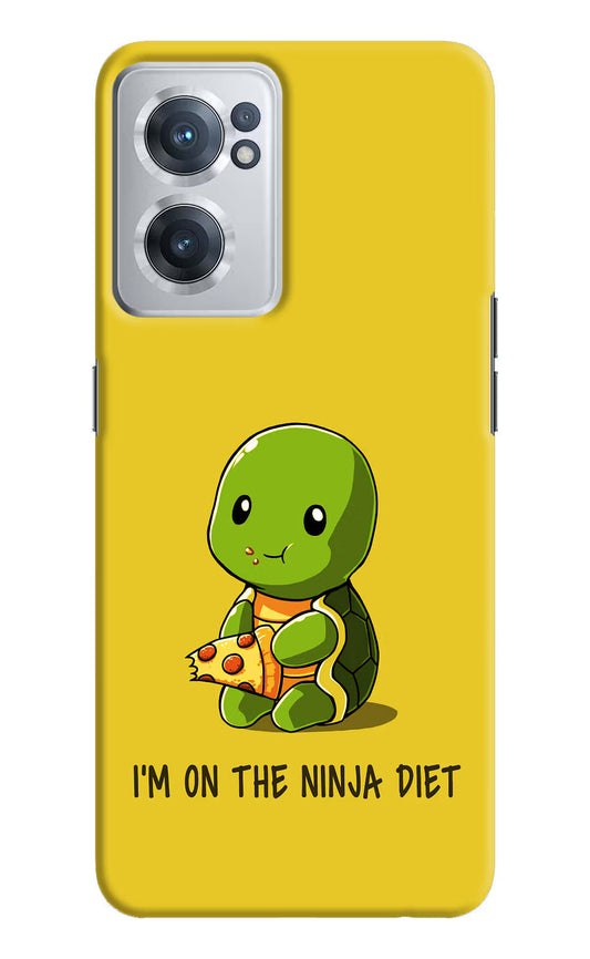 I'm on Ninja Diet OnePlus Nord CE 2 5G Hard Case Back Cover by Casekaro