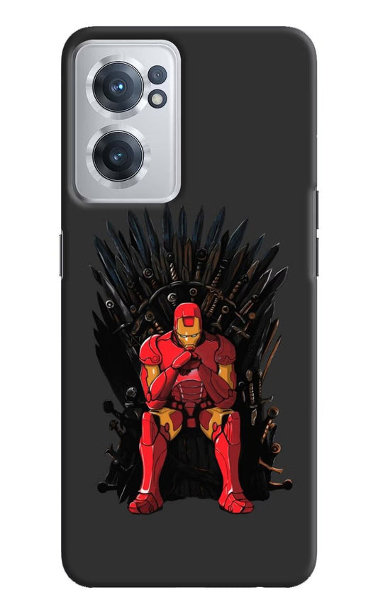 Ironman Throne OnePlus Nord CE 2 5G Hard Case Back Cover by Casekaro