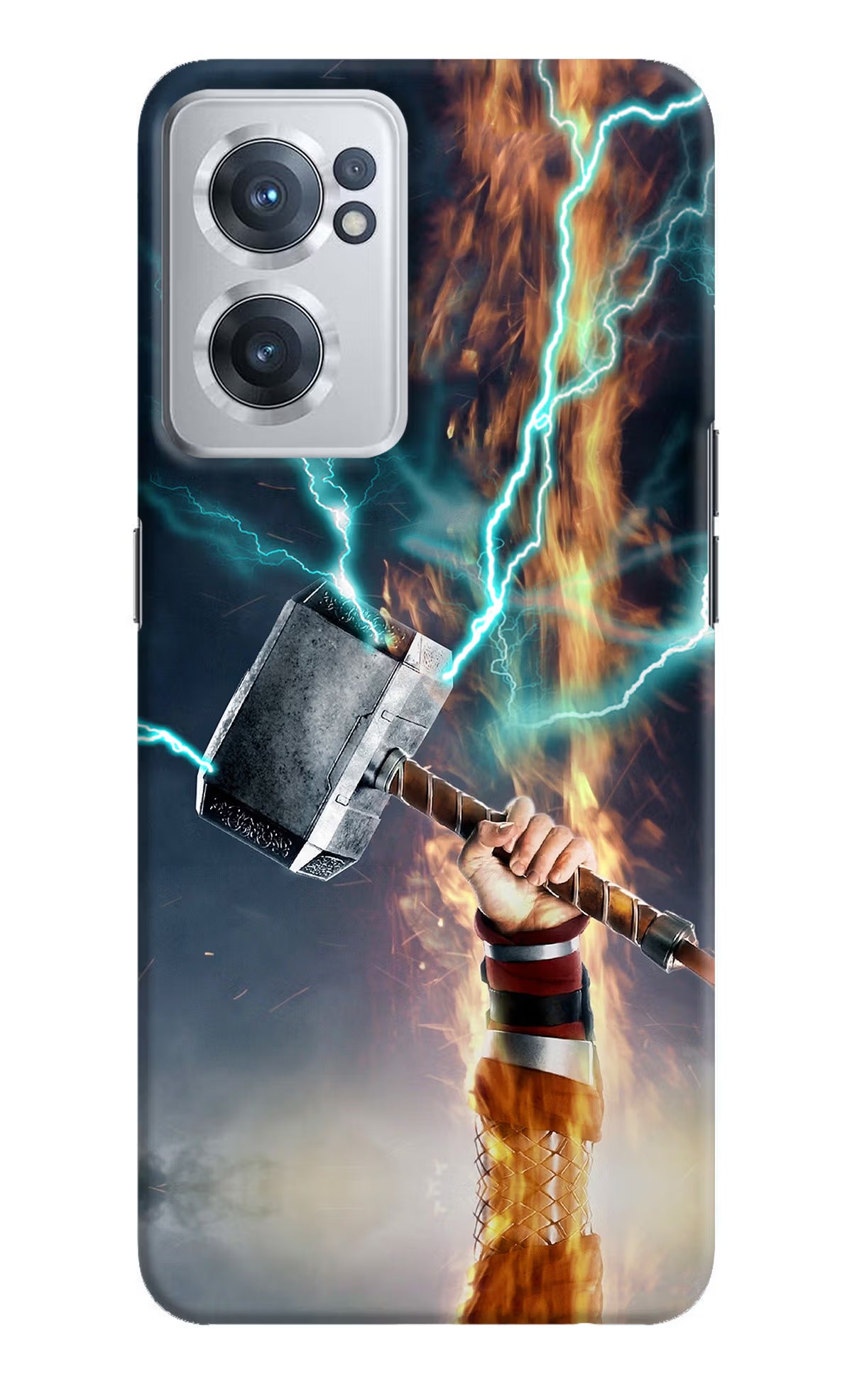 Thor Hammer Mjolnir OnePlus Nord CE 2 5G Hard Case Back Cover by Casekaro