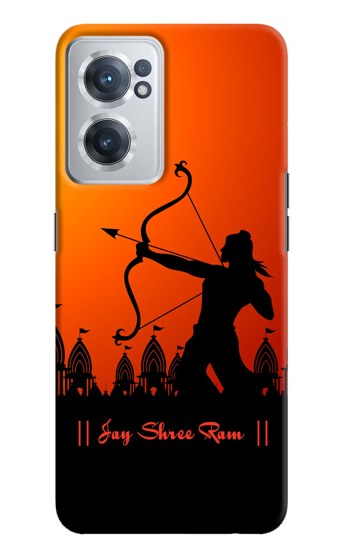 Lord Ram - 4 OnePlus Nord CE 2 5G Hard Case Back Cover by Casekaro
