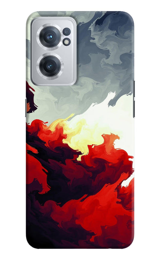 Fire Cloud OnePlus Nord CE 2 5G Hard Case Back Cover by Casekaro
