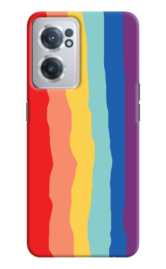 Rainbow OnePlus Nord CE 2 5G Hard Case Back Cover by Casekaro