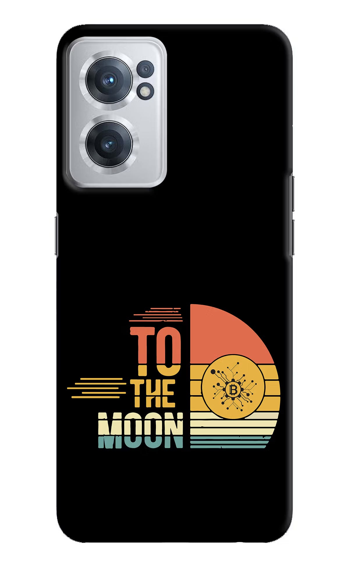 To the Moon OnePlus Nord CE 2 5G Hard Case Back Cover by Casekaro
