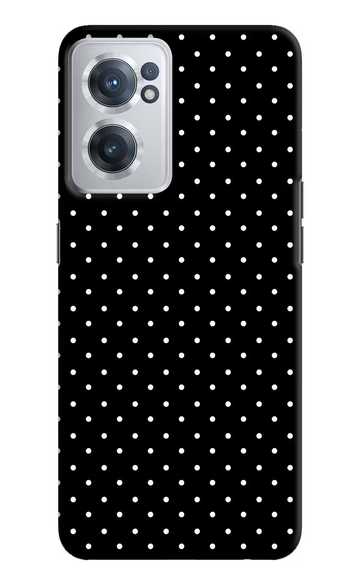 White Dots OnePlus Nord CE 2 5G Hard Case Back Cover by Casekaro