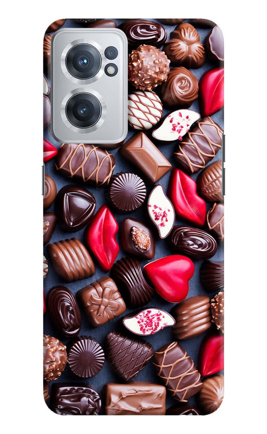 Chocolates OnePlus Nord CE 2 5G Hard Case Back Cover by Casekaro