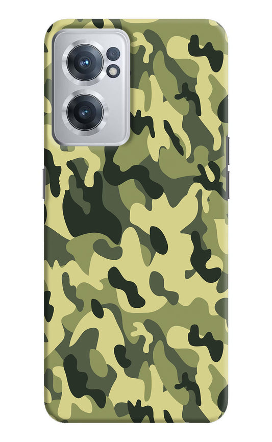 Camouflage OnePlus Nord CE 2 5G Hard Case Back Cover by Casekaro