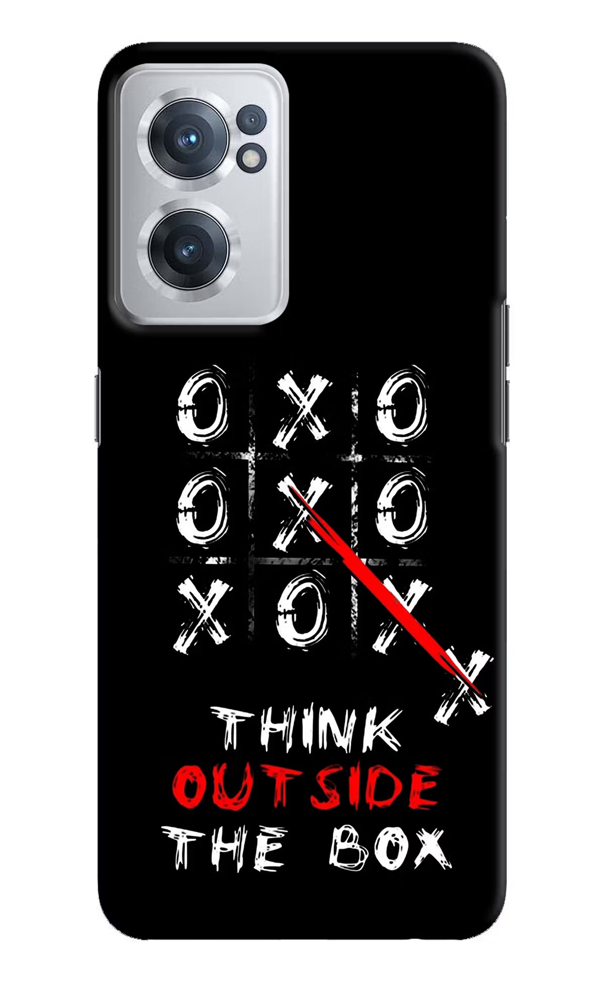 Think out of the BOX OnePlus Nord CE 2 5G Hard Case Back Cover by Casekaro