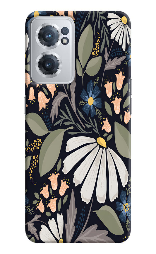 Flowers Art OnePlus Nord CE 2 5G Hard Case Back Cover by Casekaro