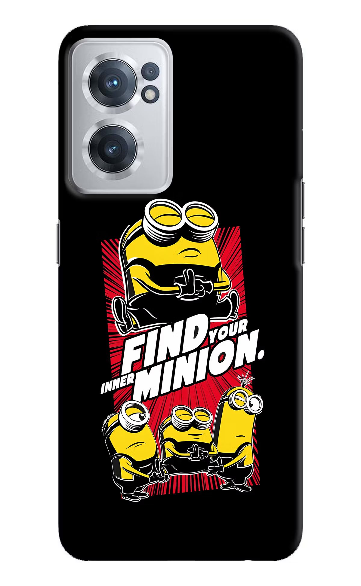 Find your inner Minion OnePlus Nord CE 2 5G Hard Case Back Cover by Casekaro