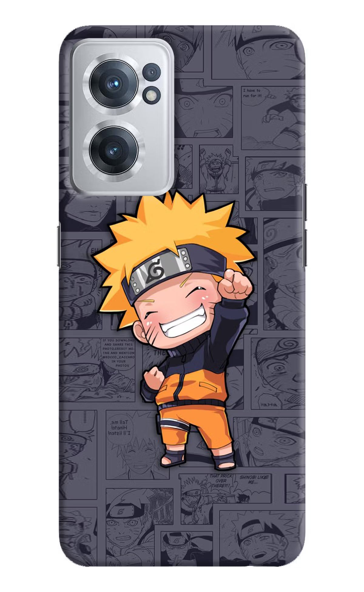 Chota Naruto OnePlus Nord CE 2 5G Hard Case Back Cover by Casekaro