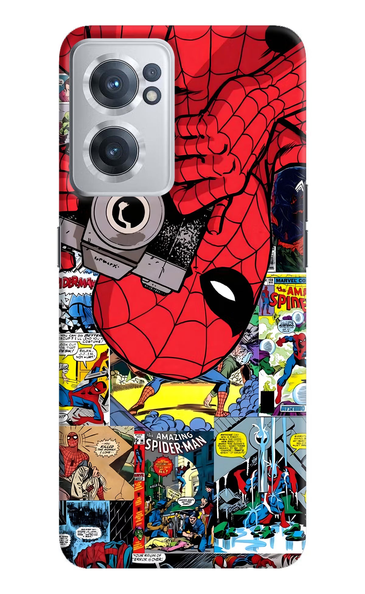 Spider Man OnePlus Nord CE 2 5G Hard Case Back Cover by Casekaro