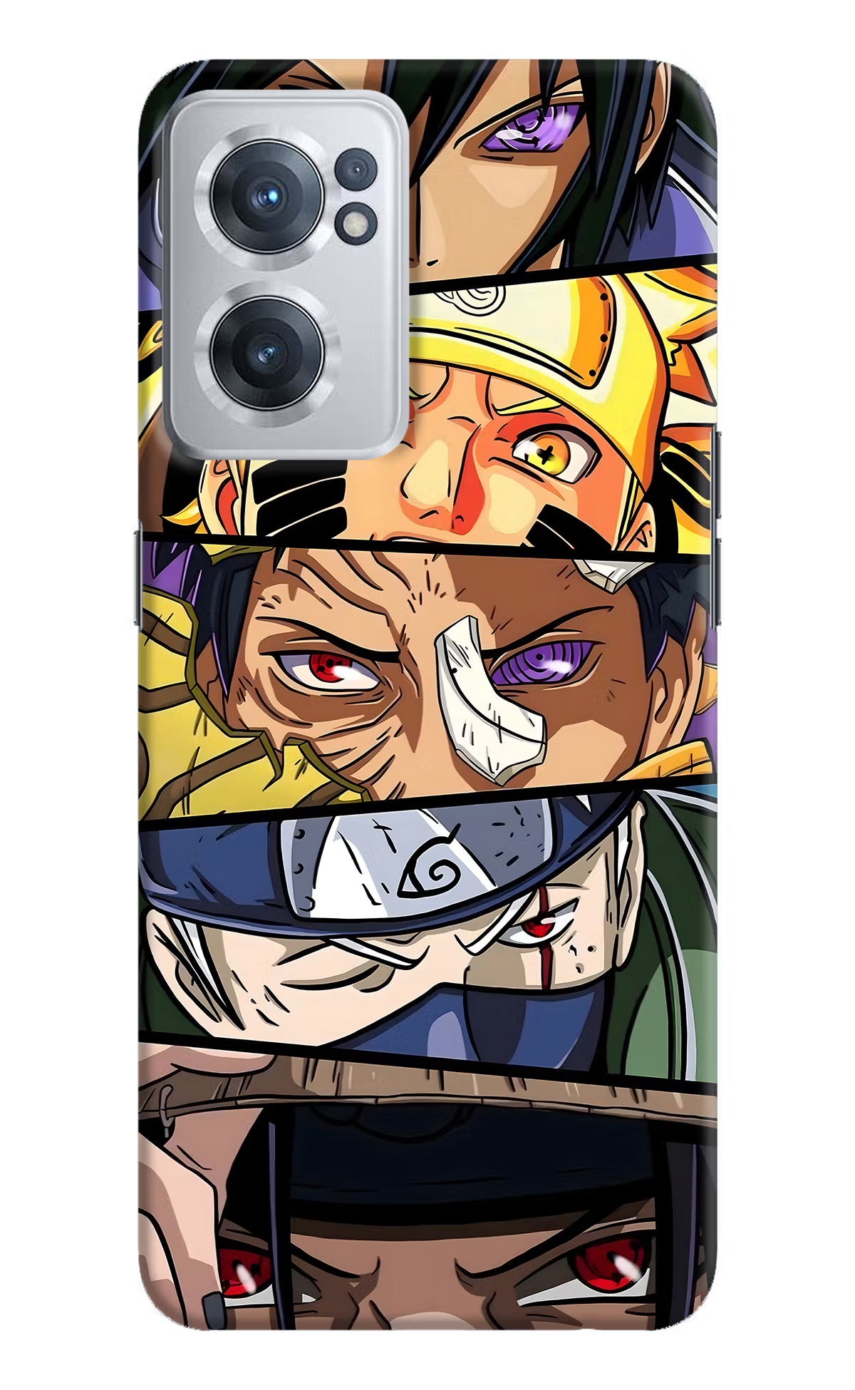 Naruto Character OnePlus Nord CE 2 5G Hard Case Back Cover by Casekaro